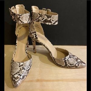 Snakeskin Heels